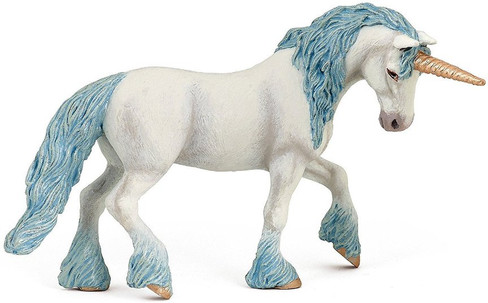 Papo Fantasy - Young Unicorn #39078 - Pink Hair, Gold Horn