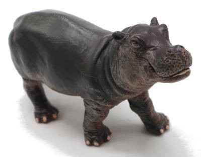 Papo Hippopotamus Adult #50051 - Huge Mouth Opened Wide