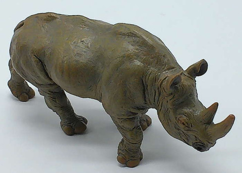 シュタイフ★Reinhold the Rhinoceros★サイ★Steiff Steiff Rhinoceros Nosy with all IDs 4 inches vintage 1959 to