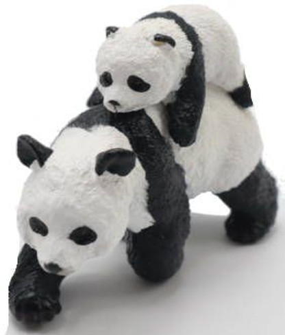 Papo Panda Mother Nuturing Cute Baby Panda #50196