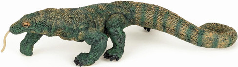 Safari Komodo-Drachen-Figur – Realistische Tierfigur Aus Robustem, Ungiftigem Material (mehrfarbig)