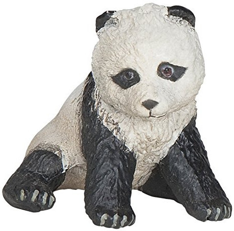 Papo Panda and Baby #50071 - Mommy Giving Baby a Ride