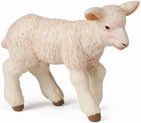 Papo Valais Black Nose Lamb #51193 - Beautiful speckled feathers