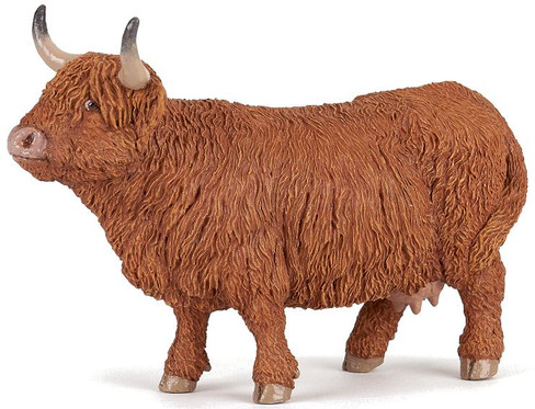 Papo Highland Cow with Shaggy Coat - Manufacturer Picture