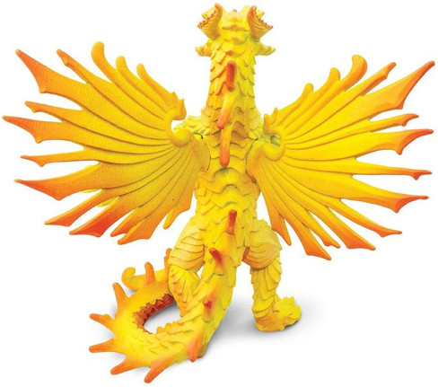 Safari Ltd. - Golden Dragon #10118 - Shiney Gold Complexion