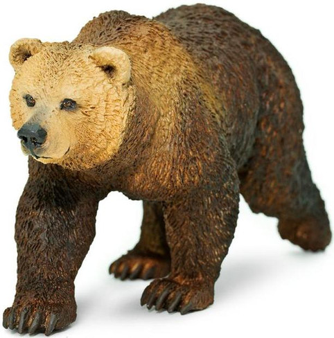 Safari Ltd. Wildlife - Grizzly Bear #100274 - Oversized Bear