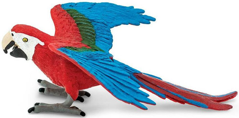 Parrot - Green Winged Macaw (Safari Ltd.)