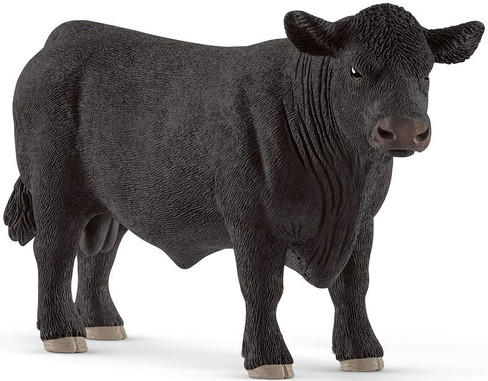CollectA Black Angus Bull #88507 - Deep Black Coloring