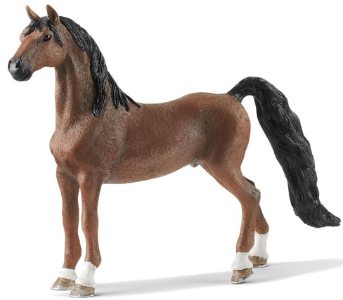 Schleich Horse Club 2023 Authentic Cheval de Selle Francais Mare Horse  Figurine - Realistic Detailed Riding Horse Mare Toy for Boys and Girls