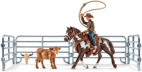 Team Roping w/ Cowboy (Schleich)