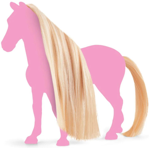 Accessories - Blonde Mane & Tail Beauty Horses Inserts (Schleich)
