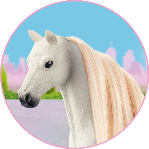 Accessories - Blonde Mane & Tail Beauty Horses Inserts (Schleich)
