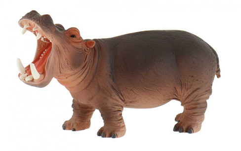 Papo Hippopotamus Adult #50051 - Huge Mouth Opened Wide