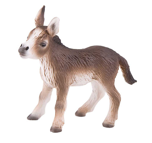 MOJO Animal Planet Esel „Potro“ – Realistische Tierfigur Aus Latex, Grau, Für Spiel & Sammlung