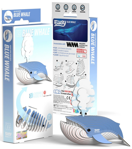 EUGY Blue Whale 3D Puzzle #066 - box view
