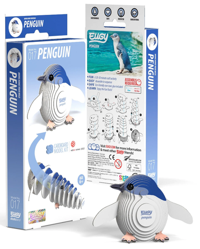 EUGY Penguin 3D Puzzle #017 - Package image
