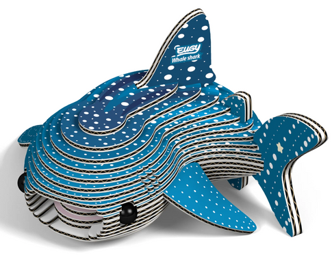 EUGY Whale Shark 3D Puzzle #049 - Manufacturer main image