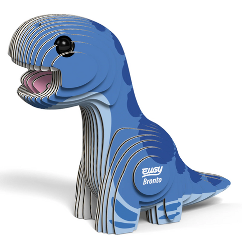 EUGY Brontosaurus 3D Puzzle #008  - Manufacturer hero image