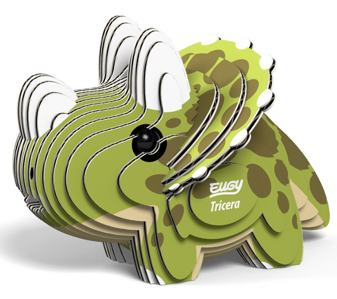 EUGY Triceratops 3D Puzzle #006 - Manufacturer hero image EUGY Triceratops 3D Puzzle #006 - Manufacturer hero image