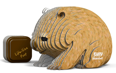 EUGY Wombat 3D Puzzle #078 - Manufacturer hero image EUGY Wombat 3D Puzzle #078 - Manufacturer hero image