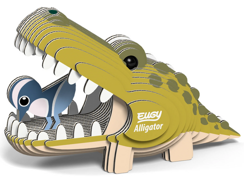 EUGY Alligator 3D Puzzle #043 - Manufacturer hero image EUGY Alligator 3D Puzzle #043 - Manufacturer hero image