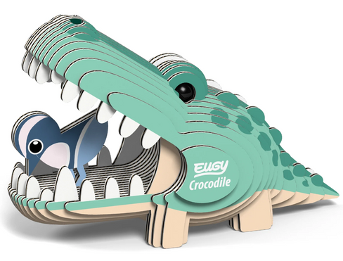 EUGY Crocodile 3D Puzzle #029 - Manufacturer hero image EUGY Crocodile 3D Puzzle #029 - Manufacturer hero image