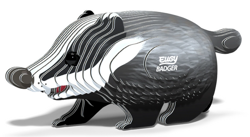 EUGY Badger 3D Puzzle #094 - Manufacturer hero image EUGY Badger 3D Puzzle #094 - Manufacturer hero image