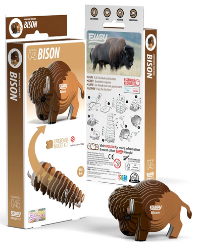 EUGY Bison 3D Puzzle #045 - Package image EUGY Bison 3D Puzzle #045 - Package image