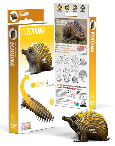 EUGY Echidna 3D Puzzle #058 - Package image