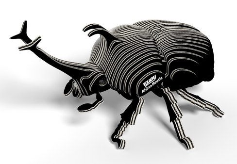 EUGY Rhino Beetle 3D Puzzle #113 - Manufacturer hero image EUGY Rhino Beetle 3D Puzzle #113 - Manufacturer hero image