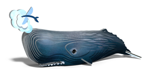 EUGY Sperm Whale 3D Puzzle #092 - hero image EUGY Sperm Whale 3D Puzzle #092 - hero image