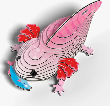 EUGY Axolotl 3D Puzzle 139 - Top View 1