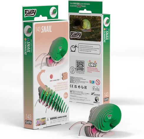 EUGY Snail 3D Puzzle #143 - Main Picture