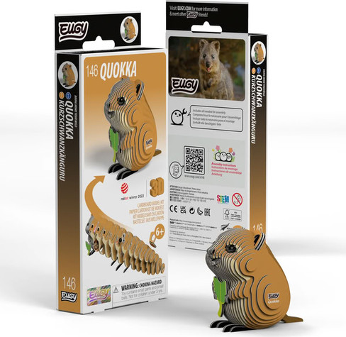 EUGY Quokka 3D Puzzle #146 - Main Picture