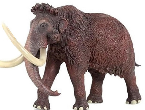 Haolonggood Mammuthus Primigenius (Reddish Brown) #190-R - Left Front View