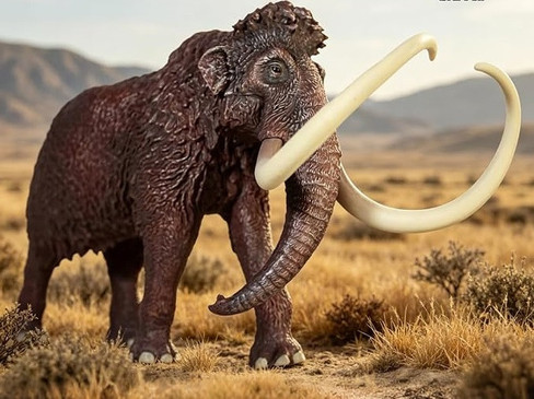 Haolonggood Mammuthus Primigenius (Reddish Brown) #007A - Main Picture