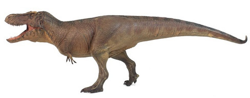 Tyrannosaurus Rex - Yu Wen Cheng Du 191B - Brown Version - Left Side View