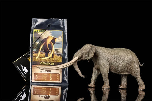 EoFauna Anancus Arvernensis #0013 - Left View with Bonus Collectible Card