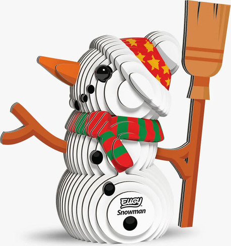 EUGY Snowman 3D Puzzle #056 - Main Picture