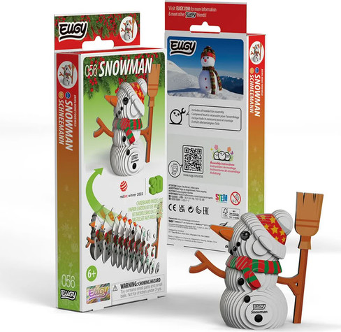 EUGY Snowman 3D Puzzle #056 - Package Image