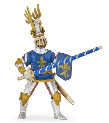 Papoy Knight Fleur De Lys - Blue 39788