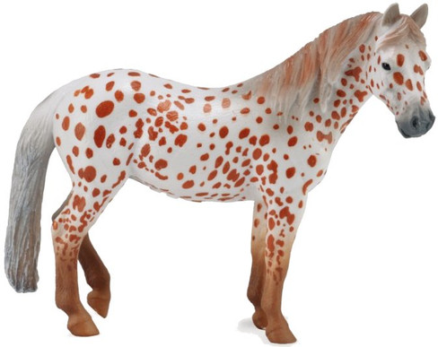 British Spotted Pony Mare - Chestnut Leopard (CollectA)