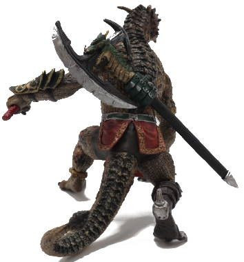 Papo Mutant Dragon #38975 - Movable Jaw, Long Sword and Axe