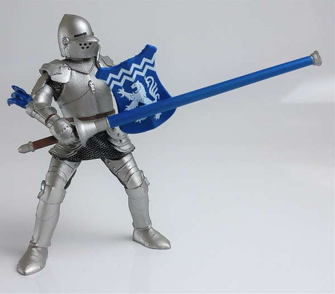 Lion Knight with Spear  - Blue (Papo)