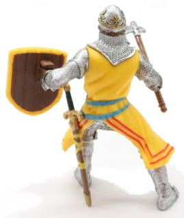 Papo Robert the Bruce #39943 - Yellow Tunic with Broad Axe