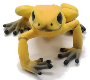 ※ぽてと Papo Equatorial Frog - Yellow #50174 - Brilliant Coloring