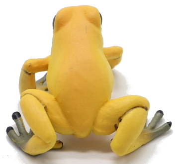 Papo Equatorial Frog - Yellow #50174 - Brilliant Coloring