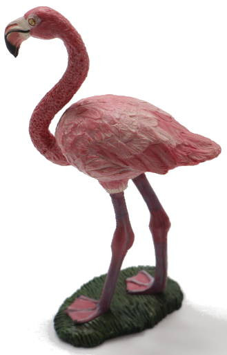Papo Pinkish Flamingo #50187 - Stable Mounted on Base