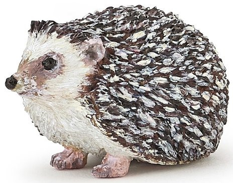 ★ぽぽ★ Papo Wild Animals - Hedgehog #50245 - Cute Button Nose