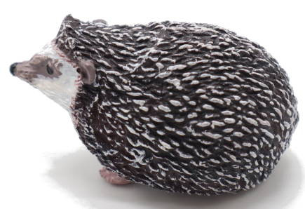 ★ぽぽ★ Papo Wild Animals - Hedgehog #50245 - Cute Button Nose